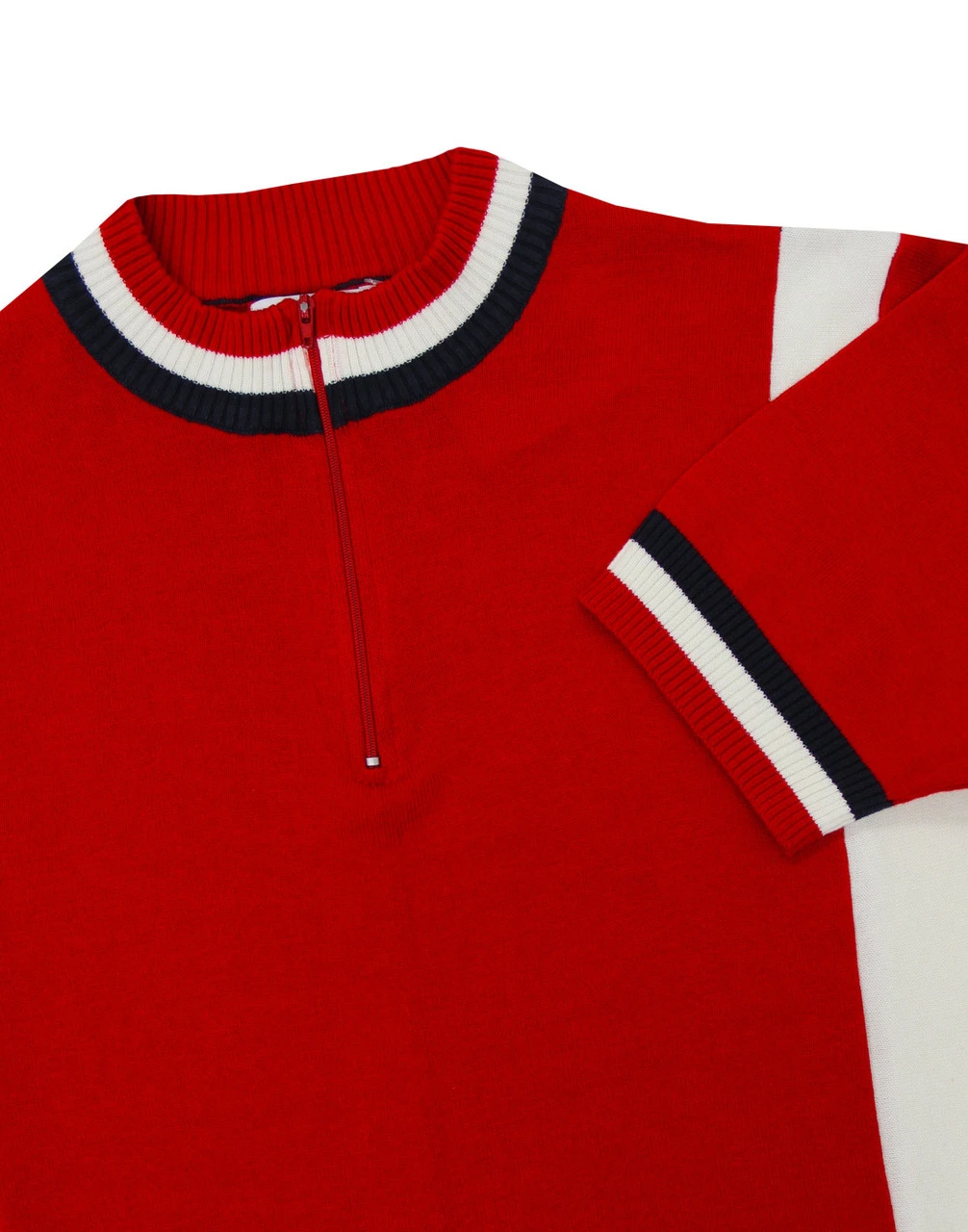 Hi-Wheel Retro Mod Cycling Top RED 2 Hi-Wheel Retro Mod Cycling Top RED - Image 2