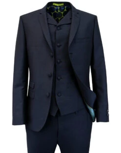 Classic Mohair 3 Button Suit Jacket
