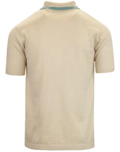 Bauhaus Mod Stripe Knit Polo Shirt -Fashionable Men's Clothing Store madcap england art deco stripe polo mens 2 76172.1661268004 1