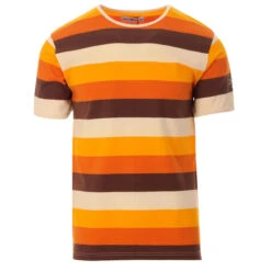 Beatcomber Retro 70s Stripe Tee -Fashionable Men's Clothing Store madcap england beatcomber lennon stripe tee 4 07976.1661263890