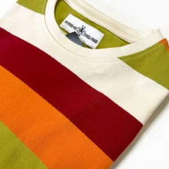 Beatcomber Retro Surf Stripe T-shirt In McCartneys Tie -Fashionable Men's Clothing Store madcap england beatcomber mccartneys tie tee mc515 4 73061.1693991857