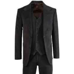 Montana Retro 70s Cord Blazer RUST -Fashionable Men's Clothing Store madcap england black cord suit close up 1 39812.1661260485 2