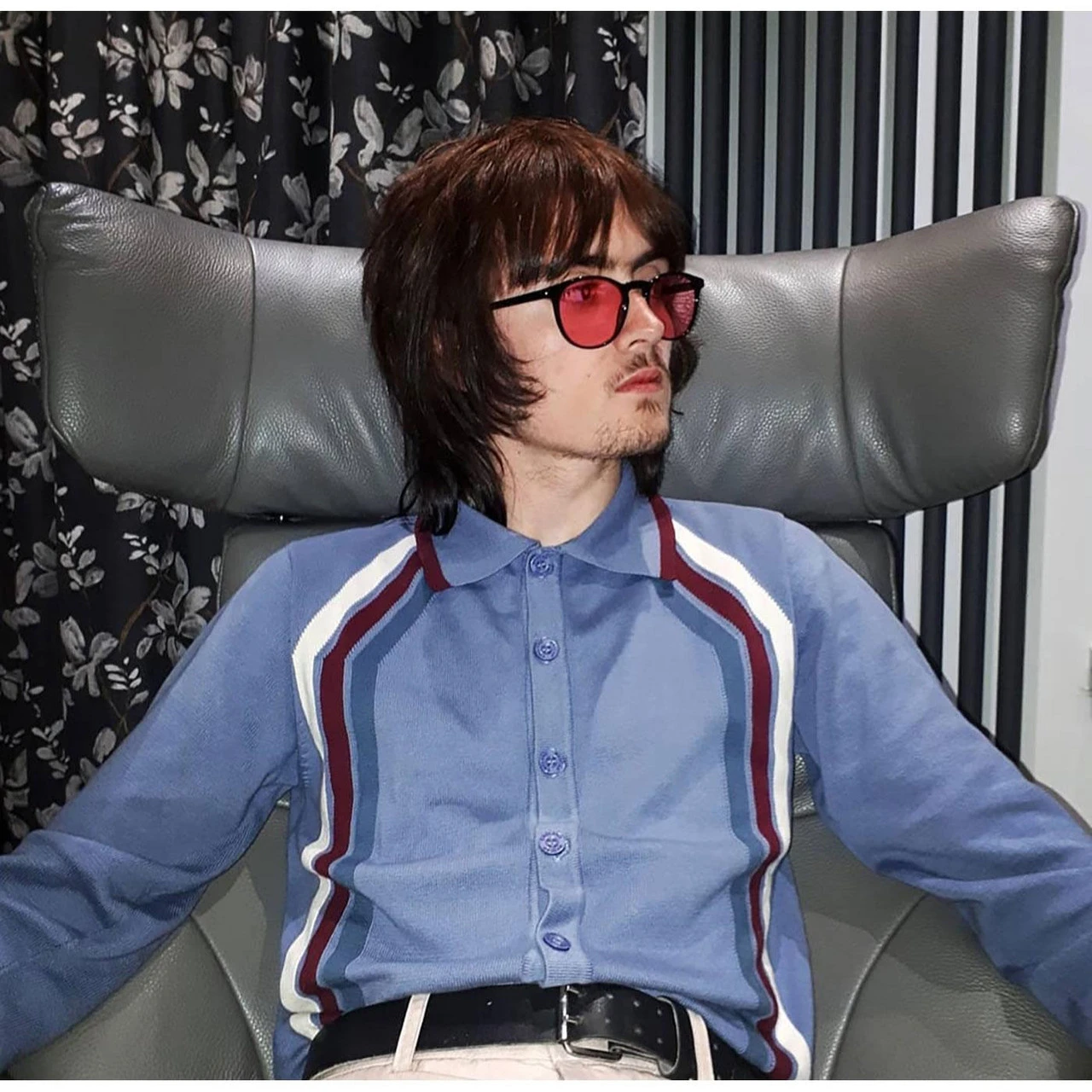 Blast Mod Stripe Polo Cardigan (R) 14 Blast Mod Stripe Polo Cardigan (R) - Image 14