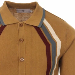 Blast Mod Stripe Polo Cardigan (R) 26 Blast Mod Stripe Polo Cardigan (R) -Fashionable Men's Clothing Store madcap england blast polo cardigan fall leaf 3 71646.1661264807 1