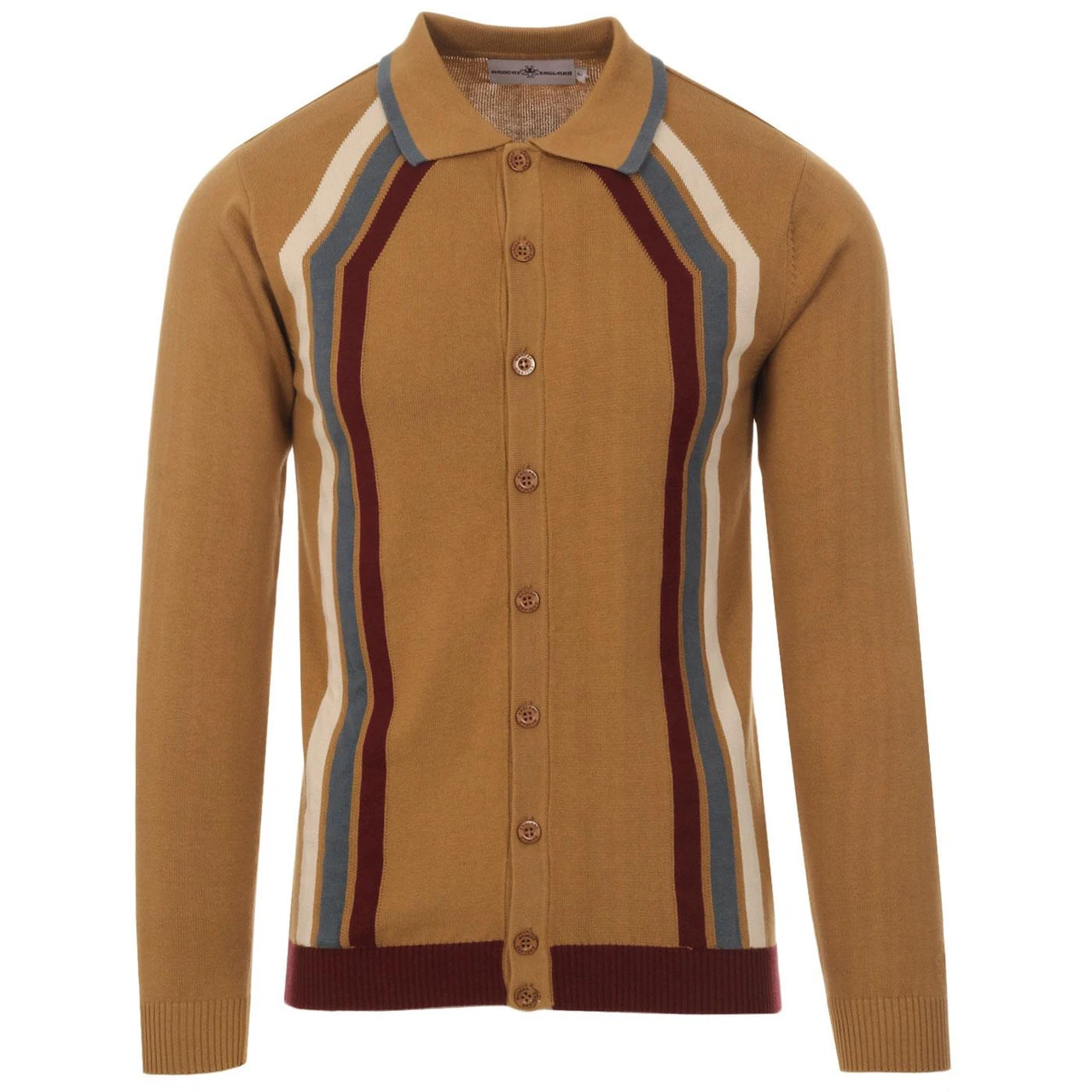 Blast Mod Stripe Polo Cardigan (R) 2 Blast Mod Stripe Polo Cardigan (R) - Image 2
