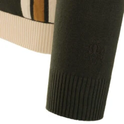 Blast Mod Stripe Polo Cardigan (F) -Fashionable Men's Clothing Store madcap england blast polo cardigan rosin 2 46977.1661264794 2