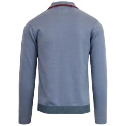 Blast Mod Stripe Polo Cardigan (R) 20 Blast Mod Stripe Polo Cardigan (R) -Fashionable Men's Clothing Store madcap england blast stripe polo cardigan flintstone 2 25347.1661265808 1