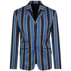 Offbeat 60s Mod Boating Blazer TEAL -Fashionable Men's Clothing Store madcap england boating blazer blue yellow 4 79302.1661266998
