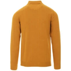 Brando 1960s Mod Knit Polo Top (GB) 21 Brando 1960s Mod Knit Polo Top (GB) -Fashionable Men's Clothing Store madcap england brando knitted polo harvest gold 1 55216.1661262226 7