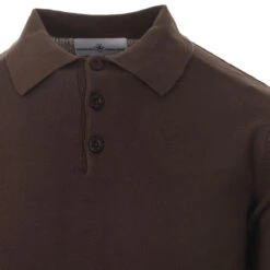 Brando 1960s Mod Knitted Polo GJ