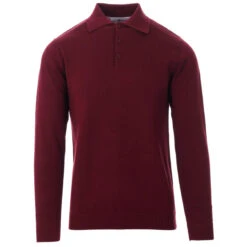 Brando 1960s Mod Knit Polo Top (GB) 27 Brando 1960s Mod Knit Polo Top (GB) -Fashionable Men's Clothing Store madcap england brando knitted polo zinfandel 3 83149.1661262211 7