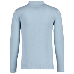 Brando 1960s Mod Knitted Polo (B) -Fashionable Men's Clothing Store madcap england brando long sleeve knitted polo winter sky 1 39103.1667467174 3