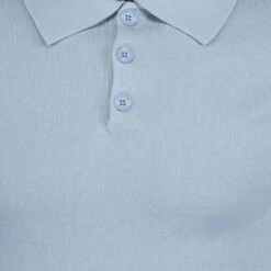 Brando 1960s Mod Knitted Polo (WS) 38 Brando 1960s Mod Knitted Polo (WS) -Fashionable Men's Clothing Store madcap england brando long sleeve knitted polo winter sky 5 68003.1667467175 3