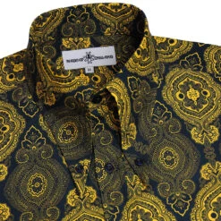 Capo Navy 60s Spear Collar Shirt 7 Capo Navy 60s Spear Collar Shirt -Fashionable Men's Clothing Store madcap england capo baroque paisley spear collar shirt navy 2 24040.1661266056