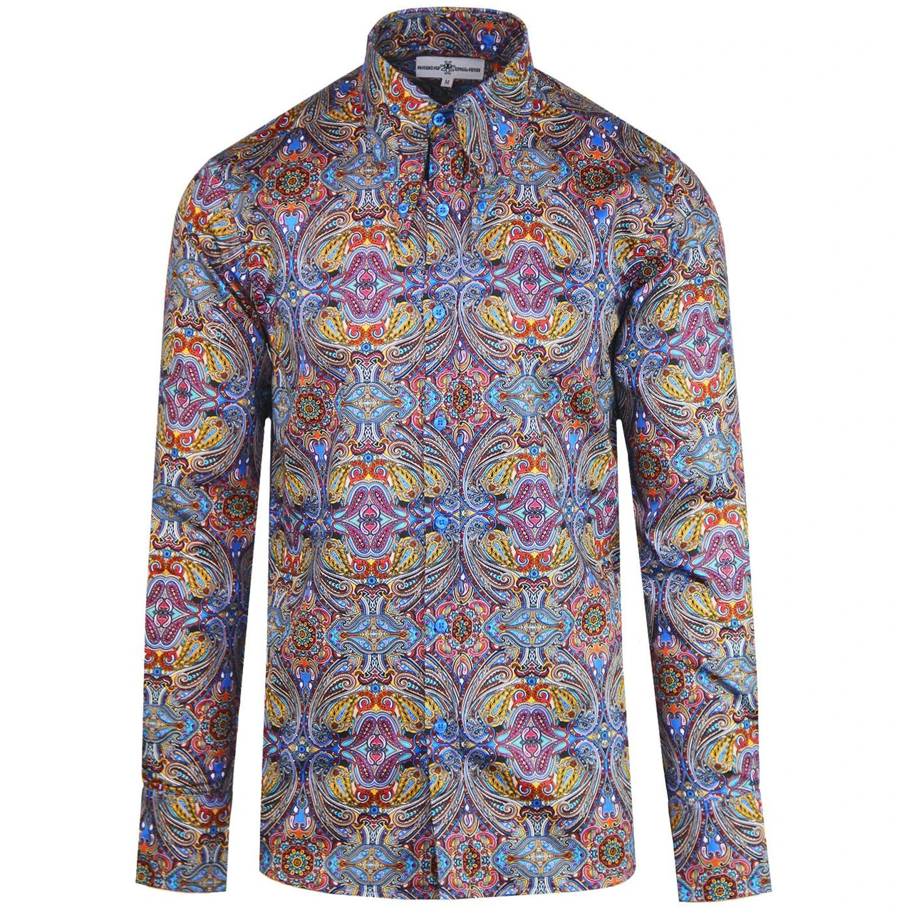 Capo Mod Paisley Spear Collar Shirt 2 Capo Mod Paisley Spear Collar Shirt - Image 2