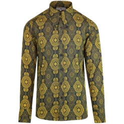 Capo Navy 60s Spear Collar Shirt 6 Capo Navy 60s Spear Collar Shirt -Fashionable Men's Clothing Store madcap england capo spear collar paisley shirt navy 4 56287.1661266054