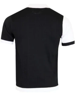 Capone Mod Ska Two Tone Knit Polo -Fashionable Men's Clothing Store madcap england capone 2 tone polo 1 92603.1661268973