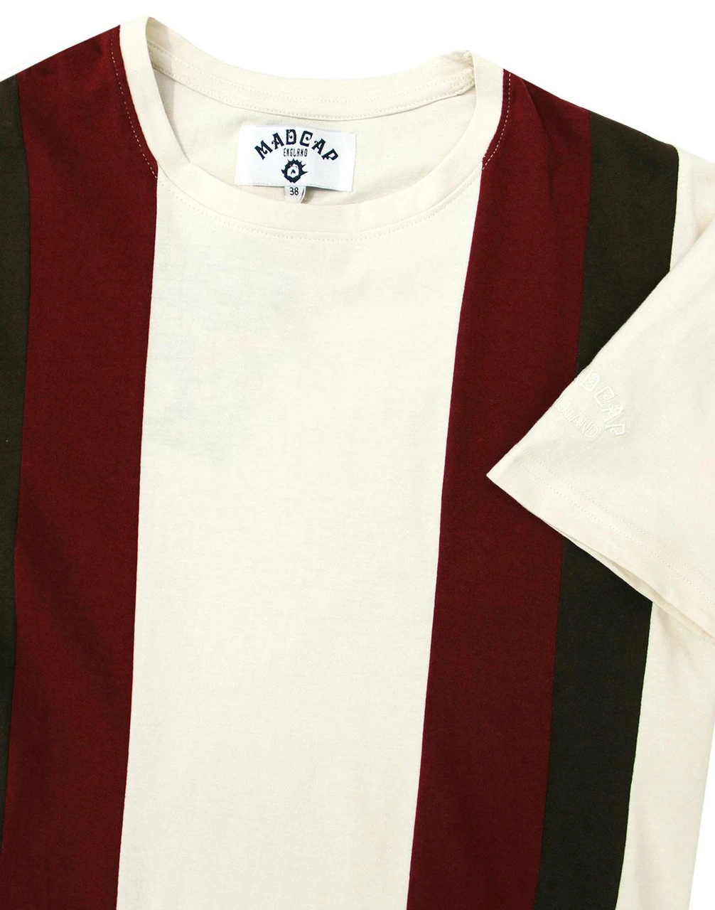 Afterglow Mod Stripe Panel Tee (C) 1 Afterglow Mod Stripe Panel Tee (C)