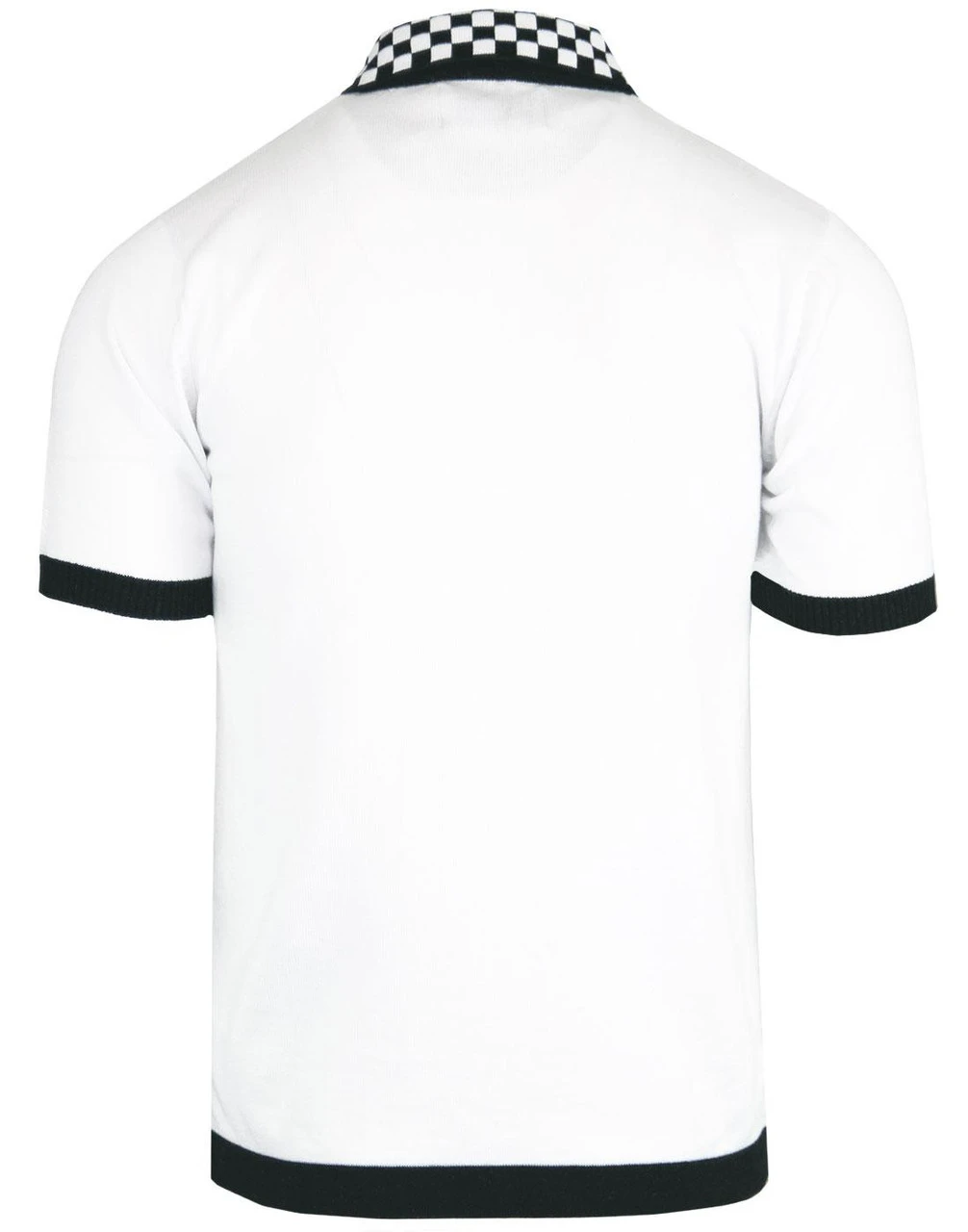 Charlie Ska Check Collar Polo Top B 1 Charlie Ska Check Collar Polo Top B