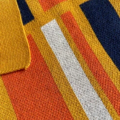 Comet Retro 60s Mod Polo Shirt (GO) -Fashionable Men's Clothing Store madcap england comet polo gold1 46377.1661261165 2