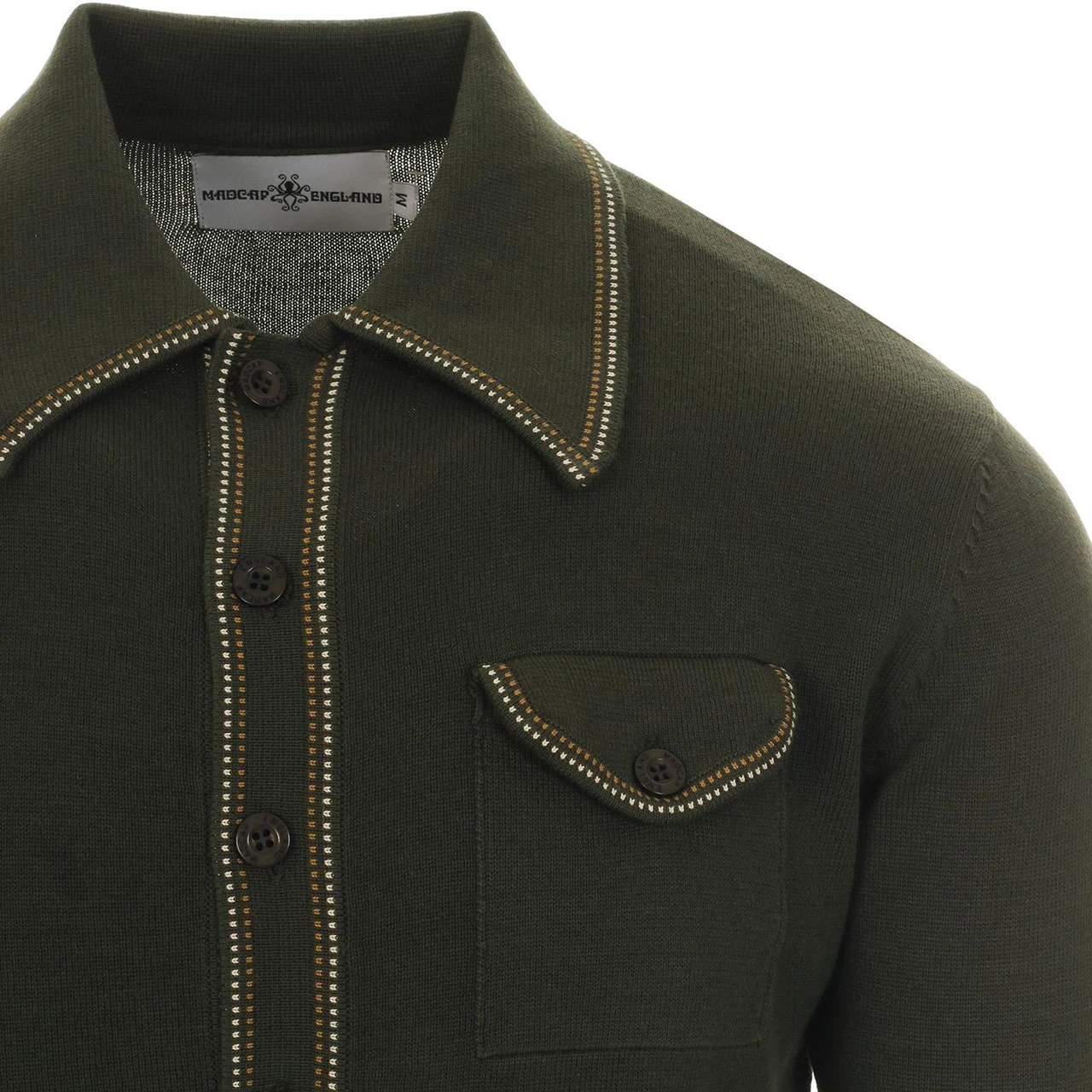 Crawdaddy Micro Dash LS Polo (SG) 2 Crawdaddy Micro Dash LS Polo (SG) - Image 2