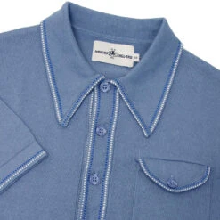 Crawdaddy Micro Dash Knit Polo (F) 38 Crawdaddy Micro Dash Knit Polo (F) -Fashionable Men's Clothing Store madcap england crawdaddy polo blue 5 00821.1661266153 3