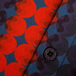 Diamond Dots Mod High Collar Shirt -Fashionable Men's Clothing Store madcap england diamond dots shirt2 46873.1661263167