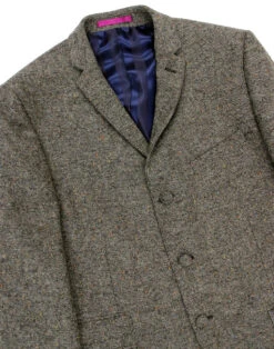 Mod Donegal 3 Button Suit Jacket -Fashionable Men's Clothing Store madcap england donegal suit jacket 2 36610.1661271054