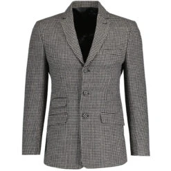 Dylan Brushed Dogtooth Mod Blazer -Fashionable Men's Clothing Store madcap england dylan dogtooth brushed wool blend blazer 2 45058.1682089164