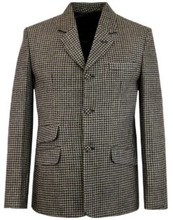 Dylan Mod Brushed Dogtooth Blazer -Fashionable Men's Clothing Store madcap england dylan dogtooth jacket 6 00413.1661270183