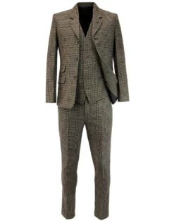 Dylan Mod Brushed Dogtooth Blazer -Fashionable Men's Clothing Store madcap england dylan dogtooth suit 3 07163.1661270192