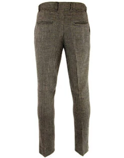 Dylan 1960s Mod Dogtooth Trousers 9 Dylan 1960s Mod Dogtooth Trousers -Fashionable Men's Clothing Store madcap england dylan dogtooth trousers 3 30415.1661270999