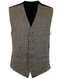 Dylan Retro Mod Dogtooth Waistcoat -Fashionable Men's Clothing Store madcap england dylan dogtooth waistcoat 3 78166.1661270171