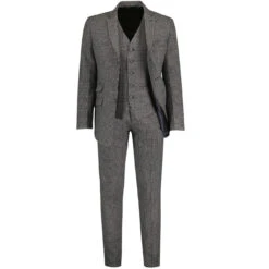 Dylan Brushed Dogtooth Mod Blazer -Fashionable Men's Clothing Store madcap england dylan slim trouser suit 2 80691.1682089179