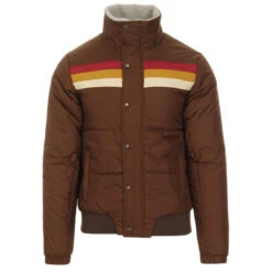 Edge Retro Stripe Ski Jacket (AG) -Fashionable Men's Clothing Store madcap england edge retro ski jacket brown 5 80955.1661264341