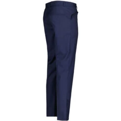 Mod Slim Leg Frogmouth Pocket Suit Trousers In Navy
