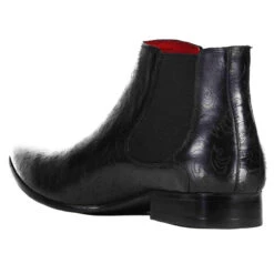 Gauntlet Mod Paisley Chelsea Boots -Fashionable Men's Clothing Store madcap england gauntlet paisley chelsea boots black 3 49782.1666963588