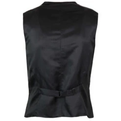 Gingham High Fasten Lapel Waistcoat 5 Gingham High Fasten Lapel Waistcoat -Fashionable Men's Clothing Store madcap england gingham waistcoat 2 54279.1661266725