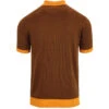 Hendrix 60s Mod Tile Knit Zip Polo