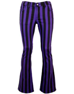 Holy Roller Retro Stripe Flares R/B
