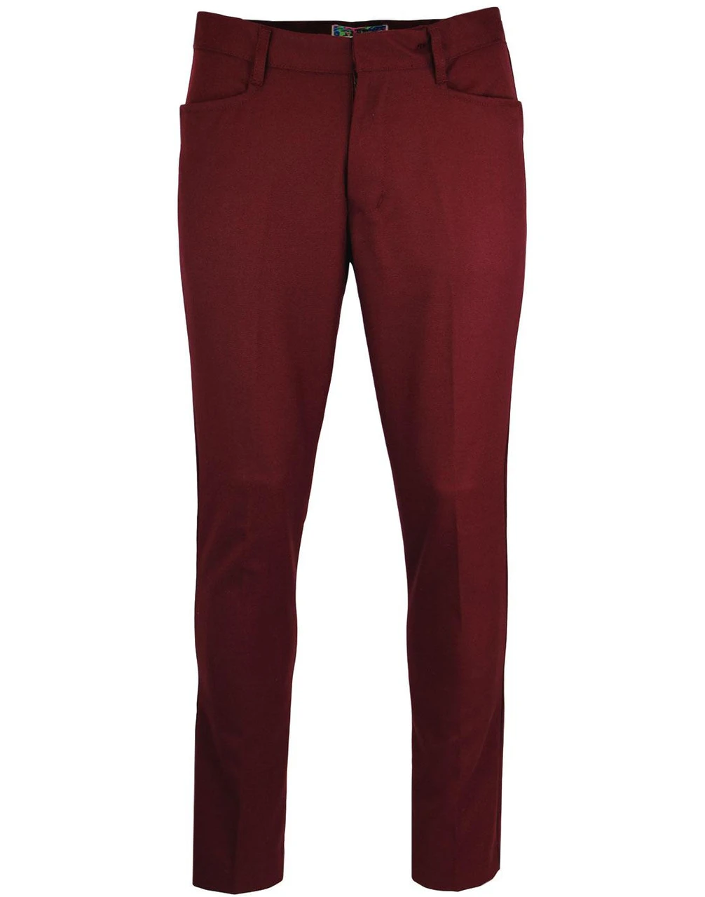 Logan Slim Hopsack Trousers STONE 6 Logan Slim Hopsack Trousers STONE - Image 6