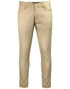Logan Slim Mod Hopsack Trousers Br -Fashionable Men's Clothing Store madcap england hopsack trousers cream 37443.1661268804 1