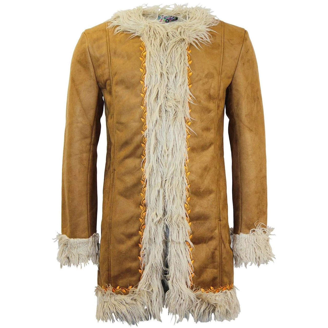 Instant Karma Retro 60s Afghan Coat 2 Instant Karma Retro 60s Afghan Coat - Image 2