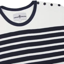 Le Beat Mod S/S Breton Stripe Tee -Fashionable Men's Clothing Store madcap england le beat ss breton tee 1 13154.1661266248