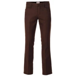 Logan Bootcut Hopsack Trousers (Br) 23 Logan Bootcut Hopsack Trousers (Br) -Fashionable Men's Clothing Store madcap england logan bootcut trousers chocolate brown 3 63378.1661261709
