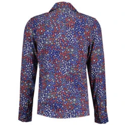 Rock-a-Hula Retro Rayon Ditsy Floral LS Revere Collar Shirt -Fashionable Men's Clothing Store madcap england long sleeve floral rayon shirt blue 1 97485.1698858528