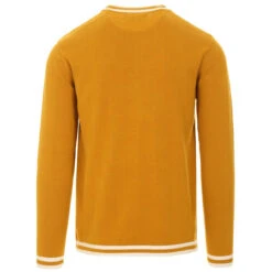 LS Moon Mod Tipped Knit Jumper (H) 36 LS Moon Mod Tipped Knit Jumper (H) -Fashionable Men's Clothing Store madcap england ls moon jumper harvest gold 1 64848.1661262035 1