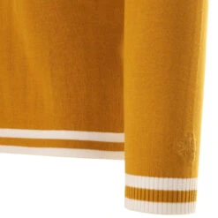 LS Moon Mod Tipped Knit Jumper (Z) -Fashionable Men's Clothing Store madcap england ls moon jumper0 harvest gold 3 24337.1661262037 3
