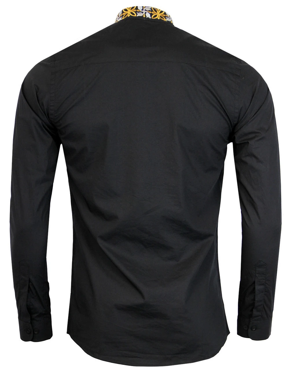 Avory 60s Mandarin Collar Shirt (N) 6 Avory 60s Mandarin Collar Shirt (N) - Image 6