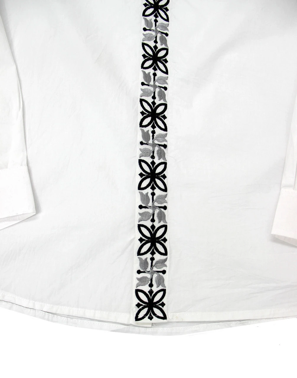 Avory 60s Mandarin Collar Shirt (W) 14 Avory 60s Mandarin Collar Shirt (W) - Image 14